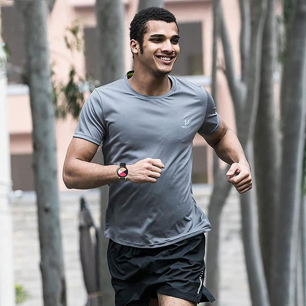 Band Compatible with Samsung Galaxy Watch Active/Active2 40Mm/44Mm,Silicone Sports Wristband Replacement Compatible for Galaxy Watch 42Mm/Gear S2 Classic/Gear Sport Smart Watch (Black)