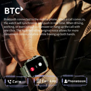 New Smartwatch 1.95 Inch Screen Health Monitoring Watches IP68 Waterproof Sport Fitness Smart Watch for Men Women Reloj Hombre