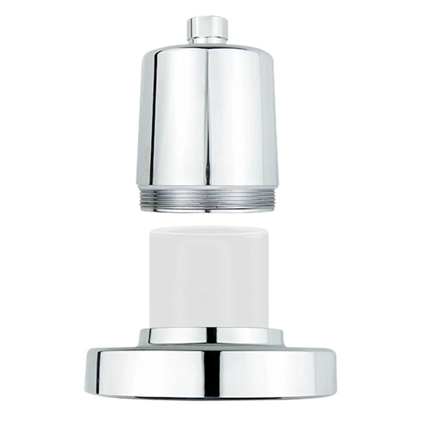 ABRU-Filtered Shower Head - High Pressure, Healthier Hair & Skin, Removes Chlorine, Chrome Finish, Easy Installation