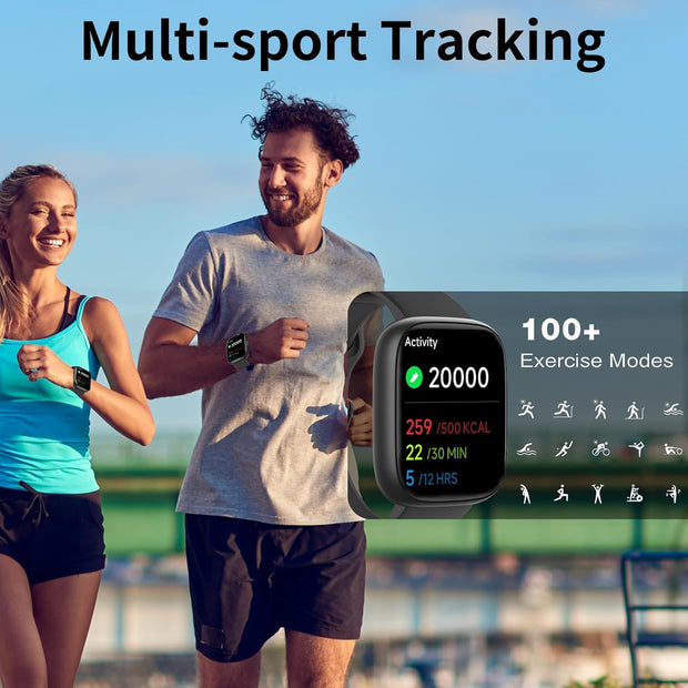 Smart Watch, Fitness Tracker Smart Watches, Activity Monitor Smart Watch for Men Women